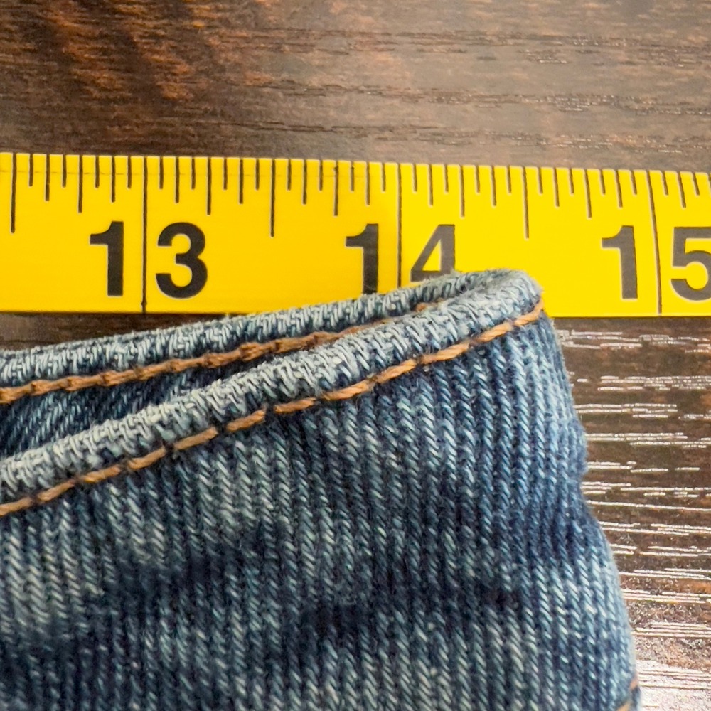 Forever 21 Womens Straight Leg Carpenter Jeans Blue Medium Wash Size 27 Utility - Picture 4 of 16